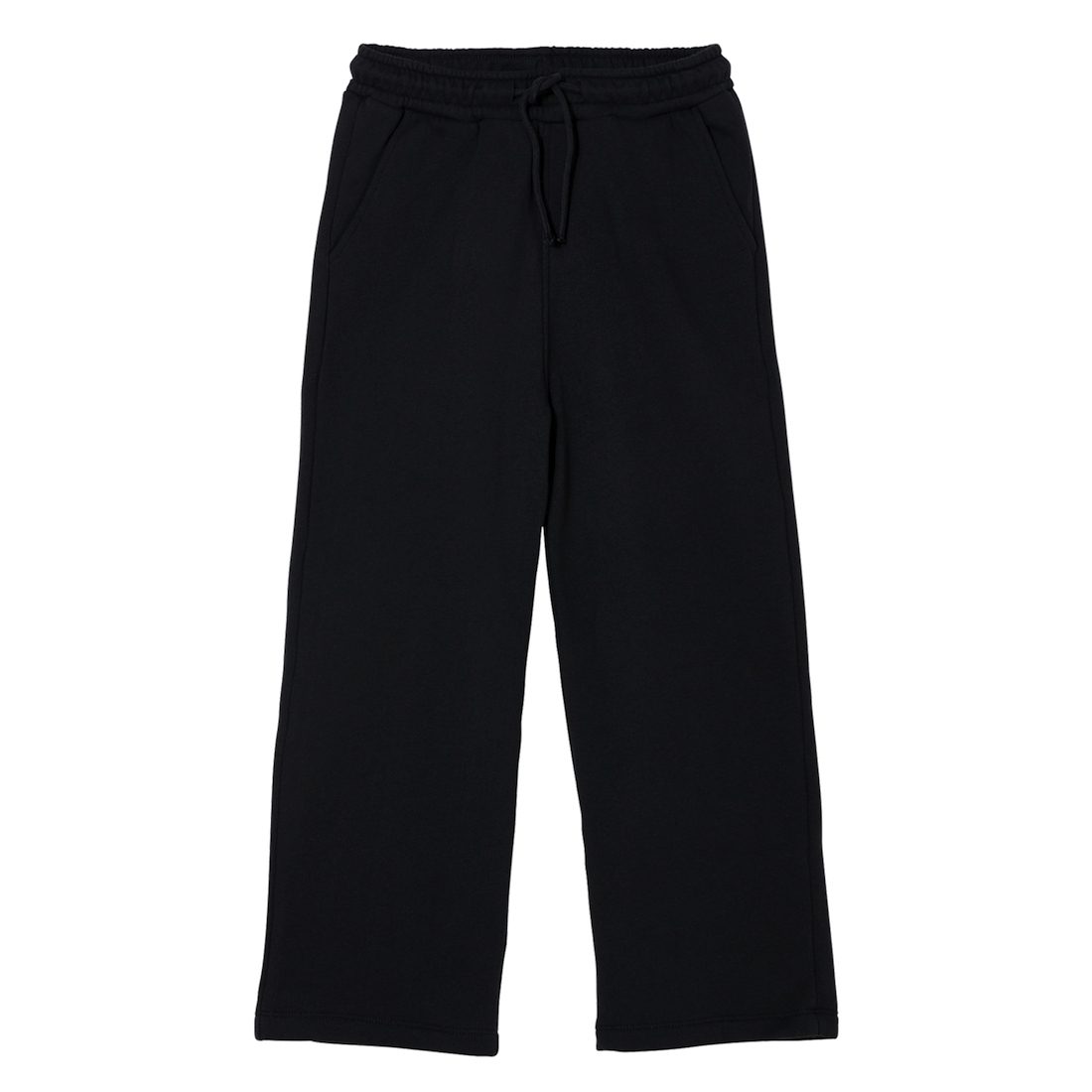 Horst Ash Black Hooded Sweatshirt & Delrey Ash Black Large Leg Pants