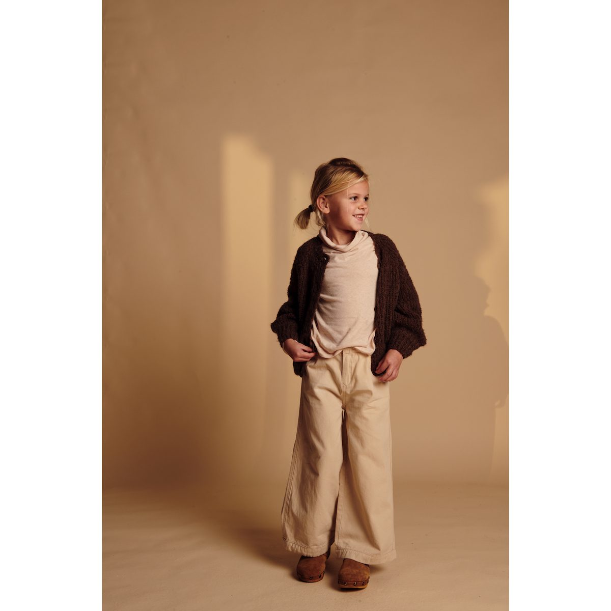 Wide Leg Jeans Natural Canvas