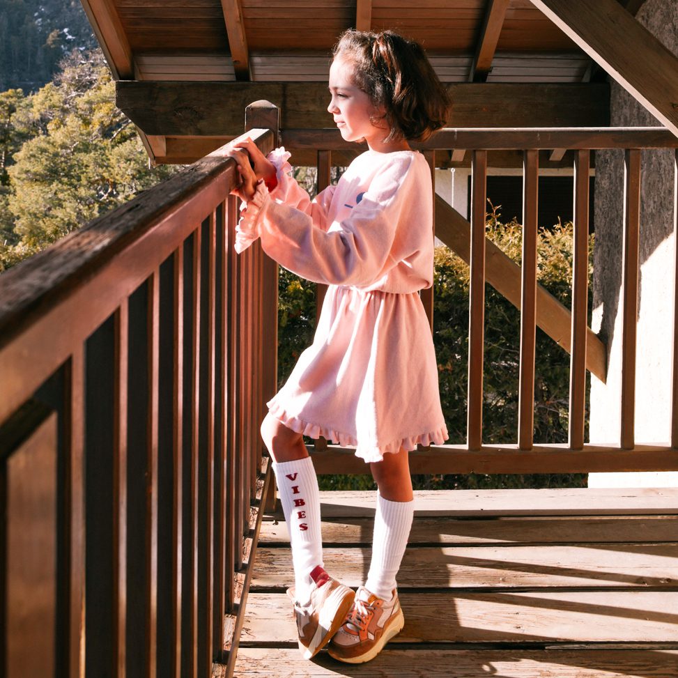 Robe Justine Terry | Blush