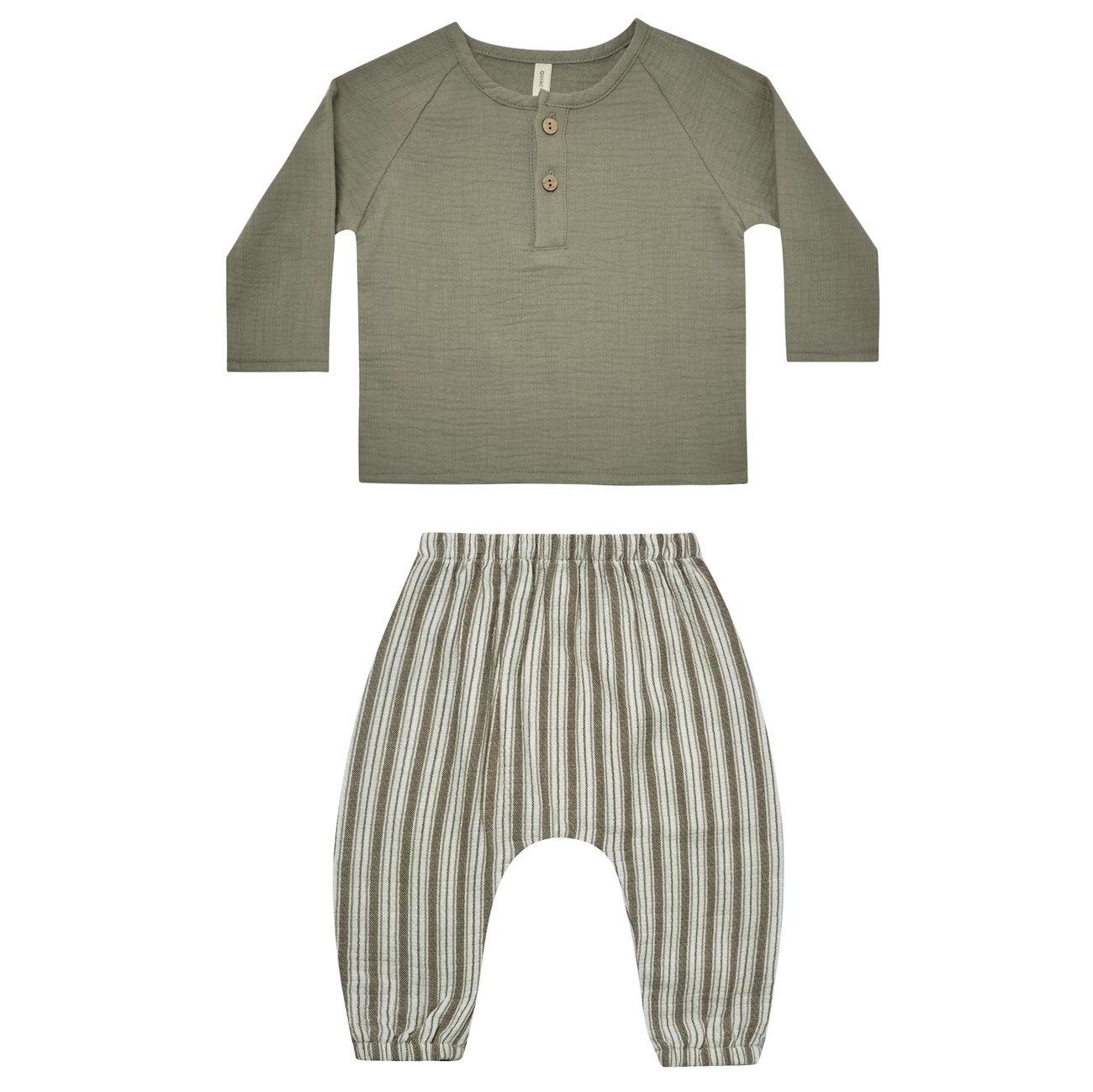 Fern Zion Shirt & Fern Stripe Woven Pant