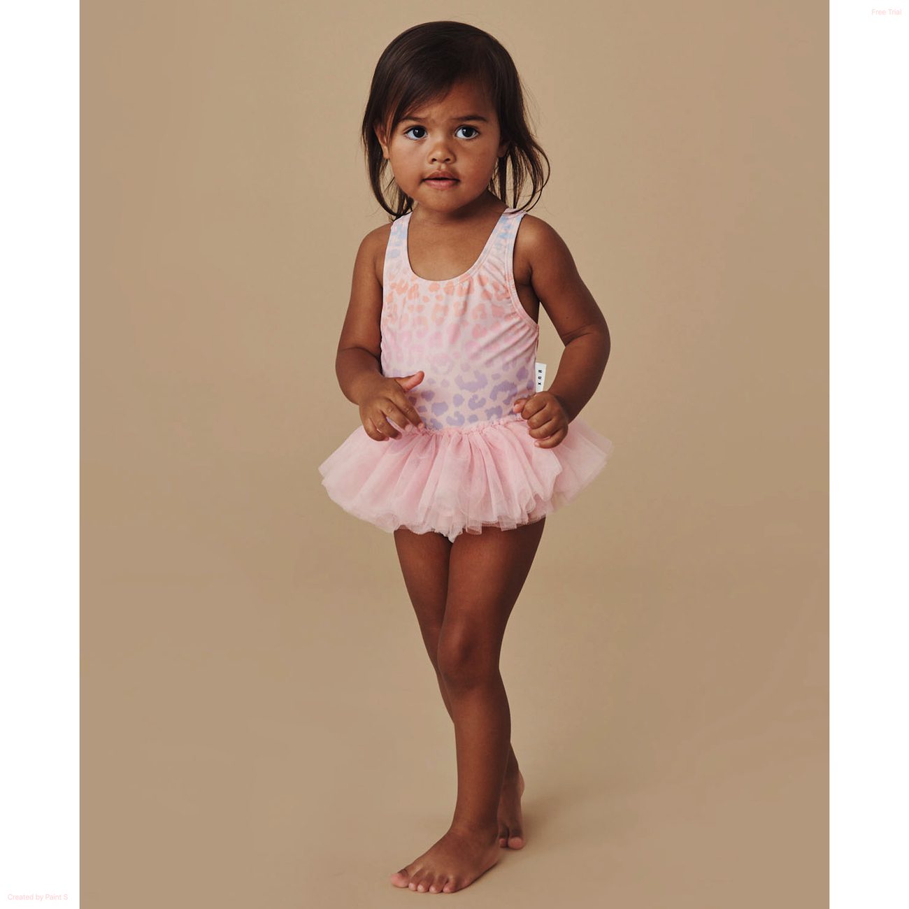 Rainbow Hux Ballet Swimsuit