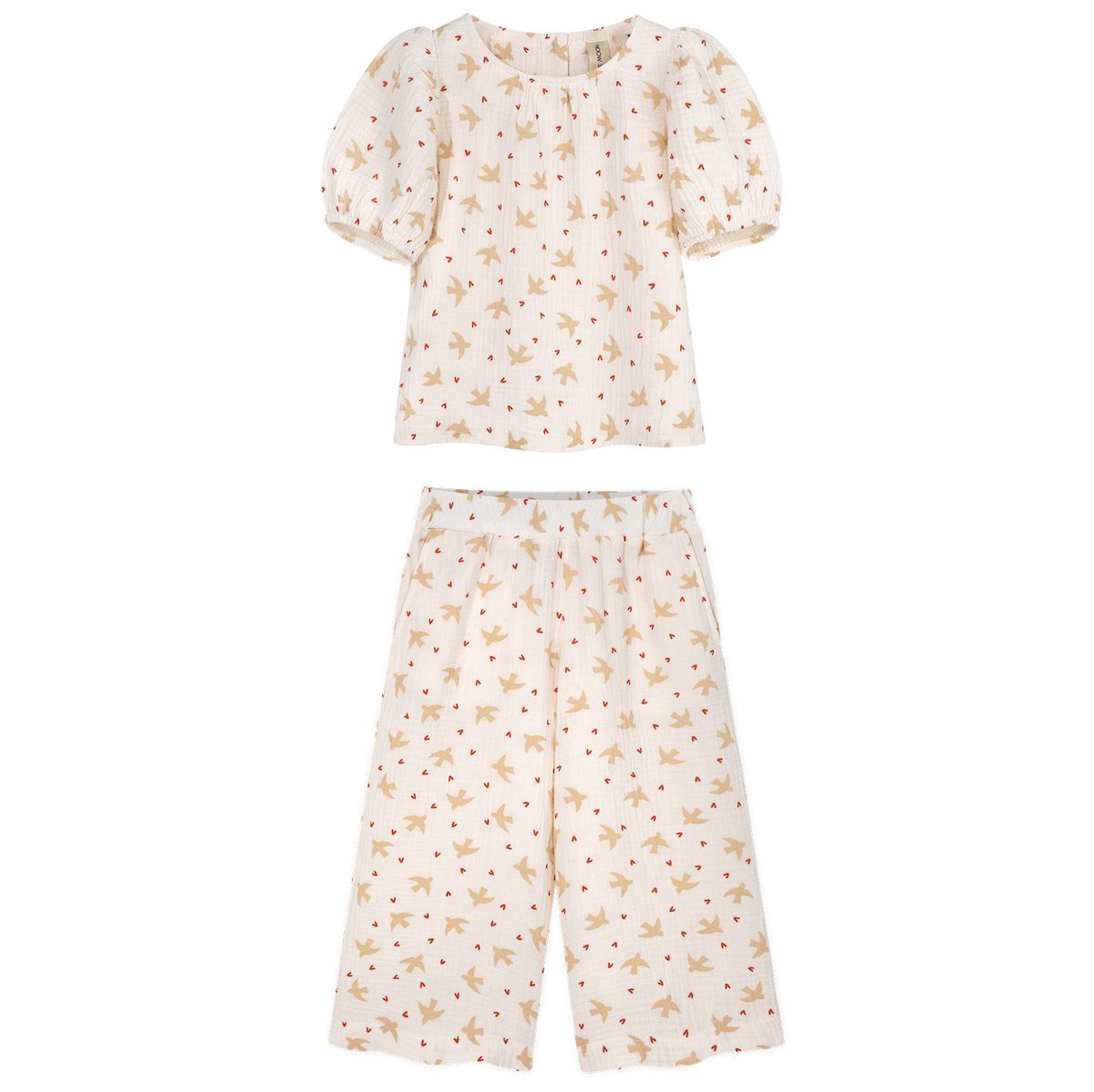 Swallow Blouse & Culottes