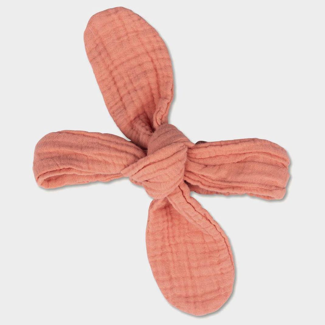 Gauze Headband | Coral