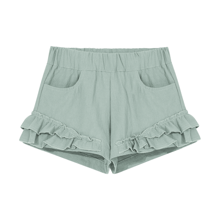 Frill Shorts Seaweed
