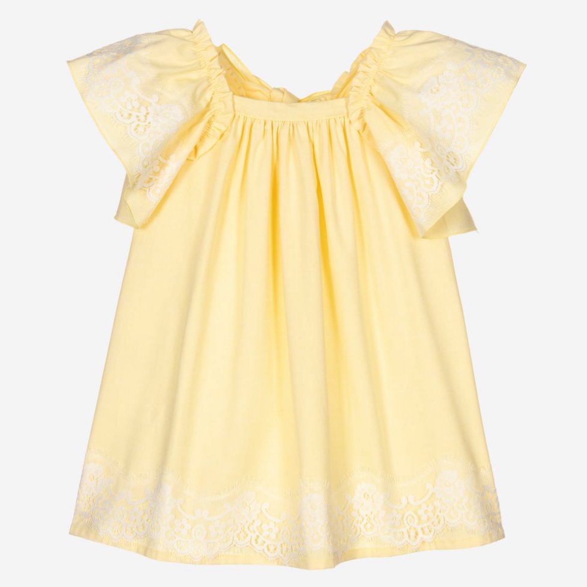Yellow Lace Dress