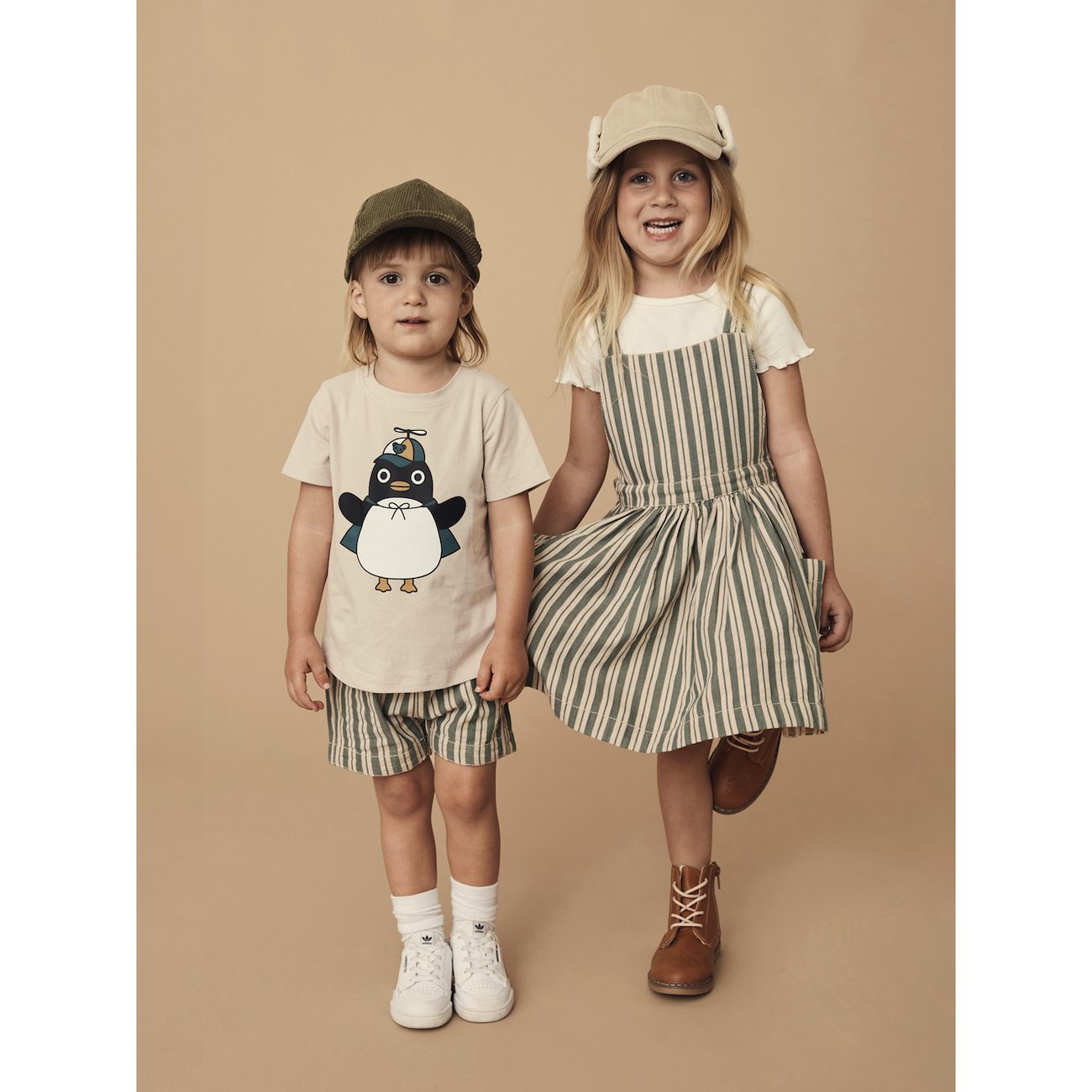 Stripe Reversible Pinafore