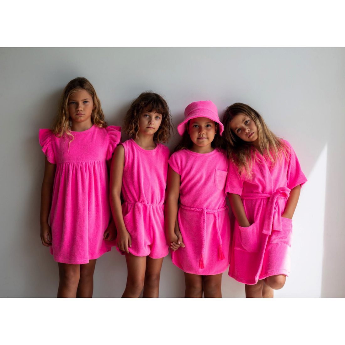 Florrie Terry Jumpsuit | Neon Orange