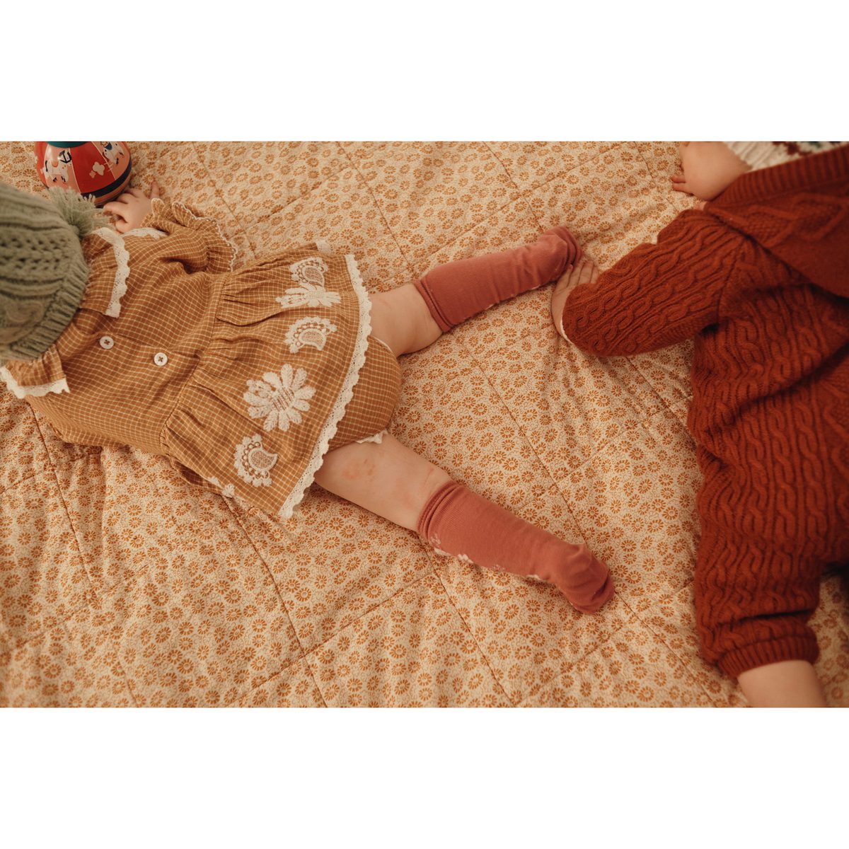 India Romper Cinnamon