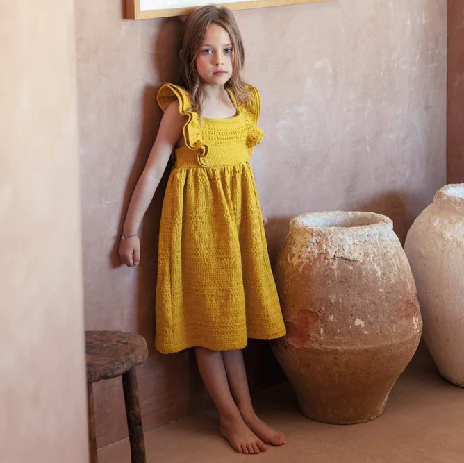 Favo Dress | Saffron