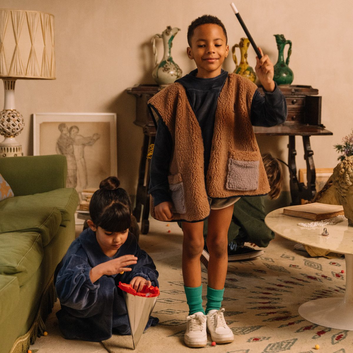 Veste Gaby Plush Marron Glacé