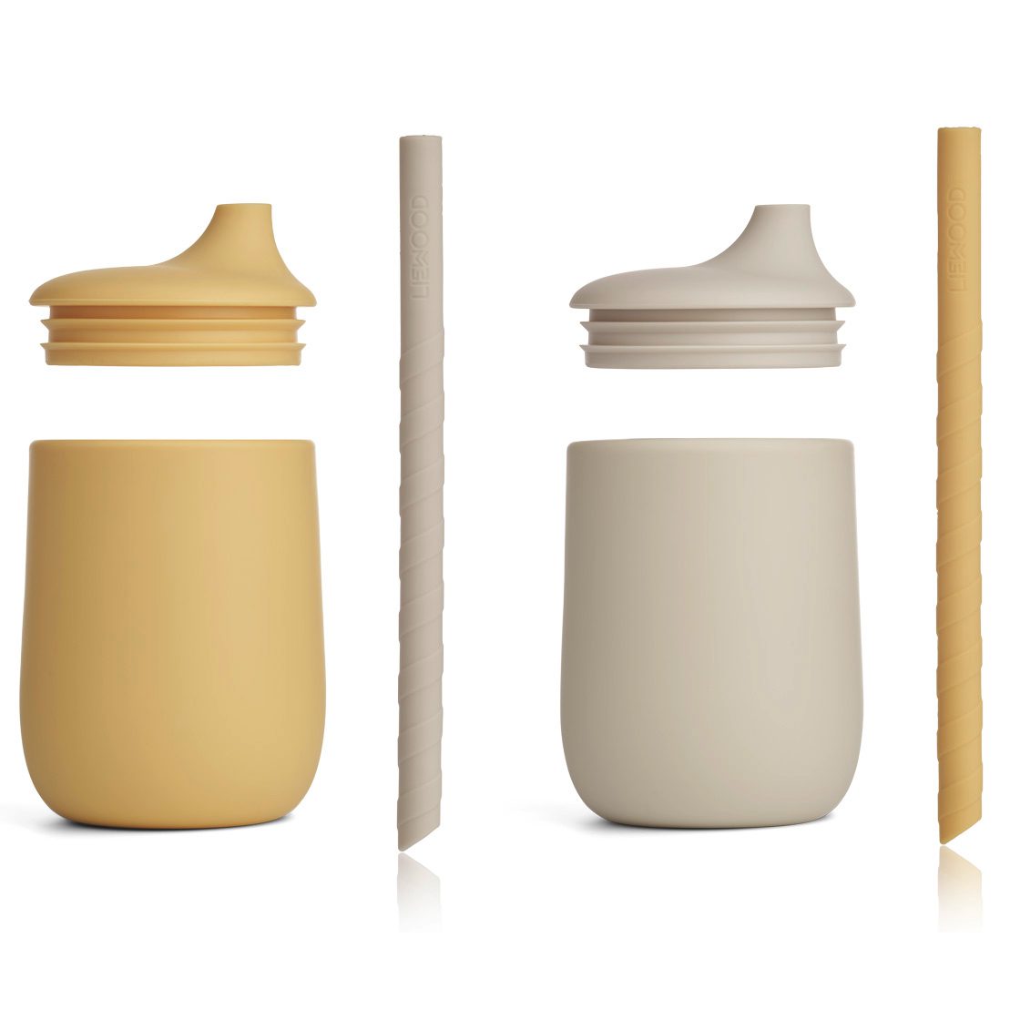 Ellis Sippy Cup 2 Pack | Jojoba/Seashell Mix