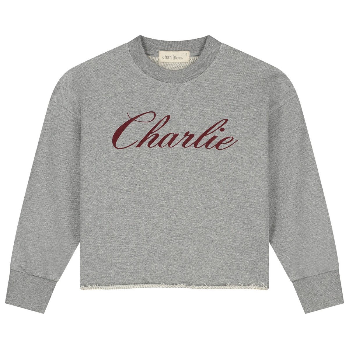 Lux Sweatshirt Grey Melange