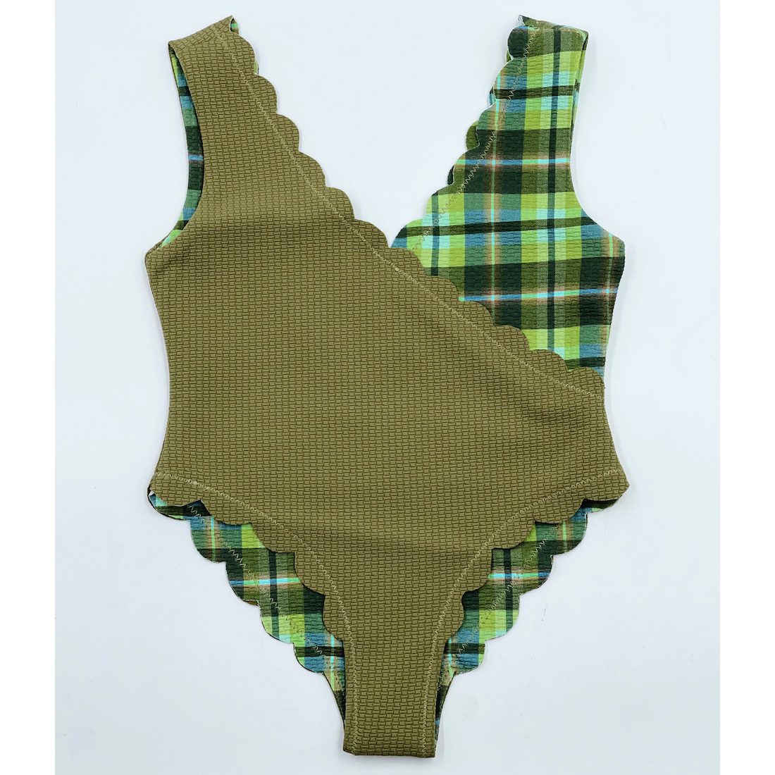 Bumby Canyon Point Maillot Meadow Plaid