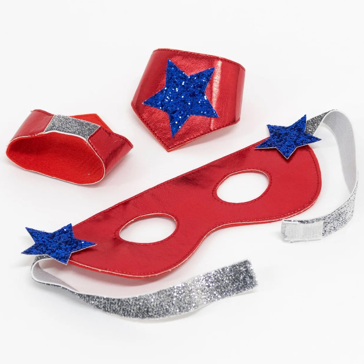 Costume Blue Superhero