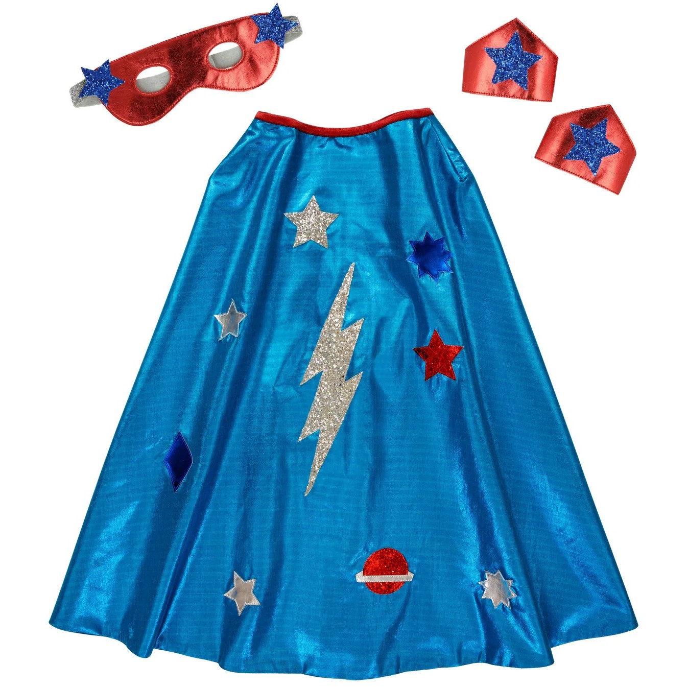 Costume Blue Superhero