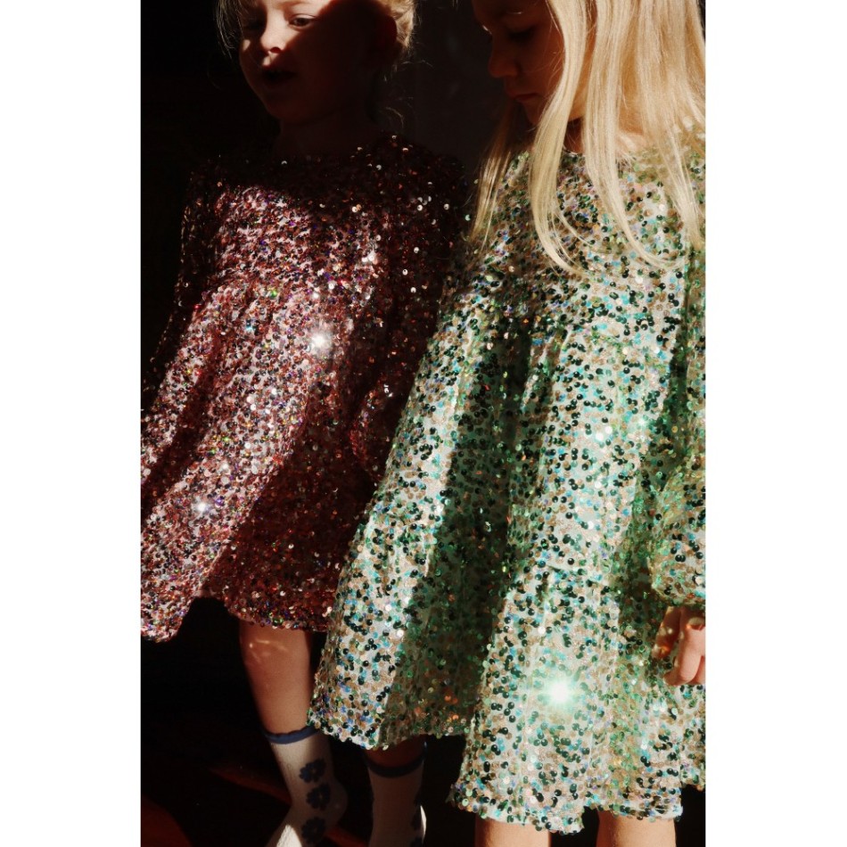Lila Sequins Dress | Rosa