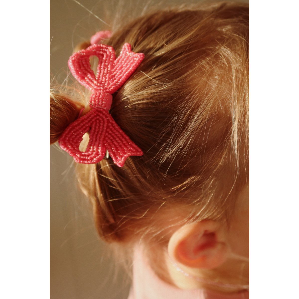2 Pack Pearly Bow Hairclip | Bubblegum