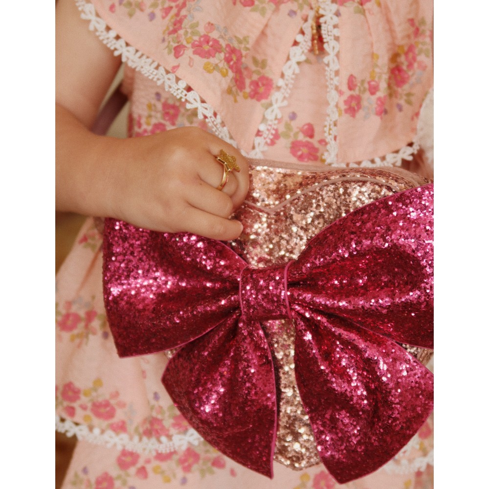 Tut Bow Shoulder Bag | Sangria