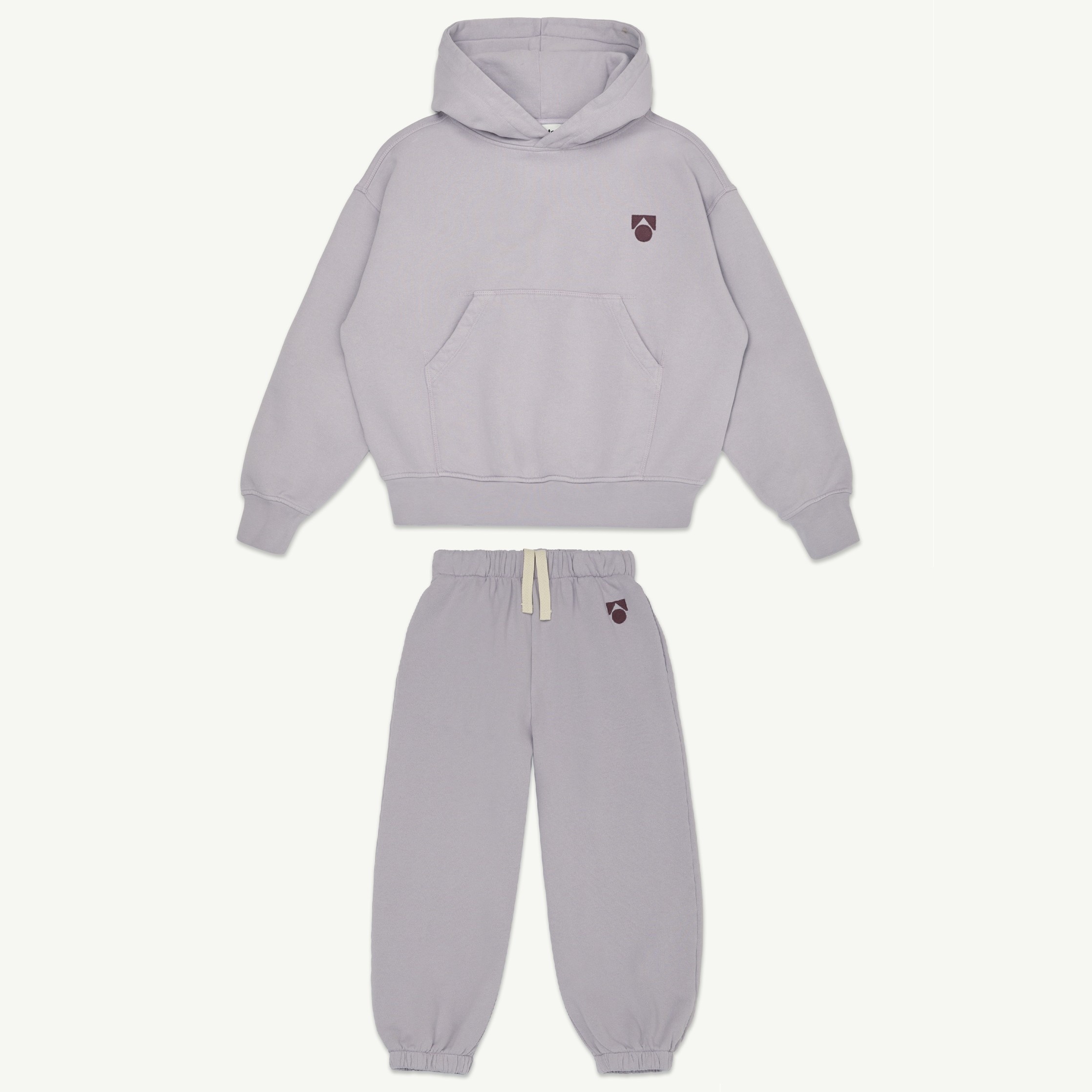 Hooded Sweatshirt & Balloon Pant Iris