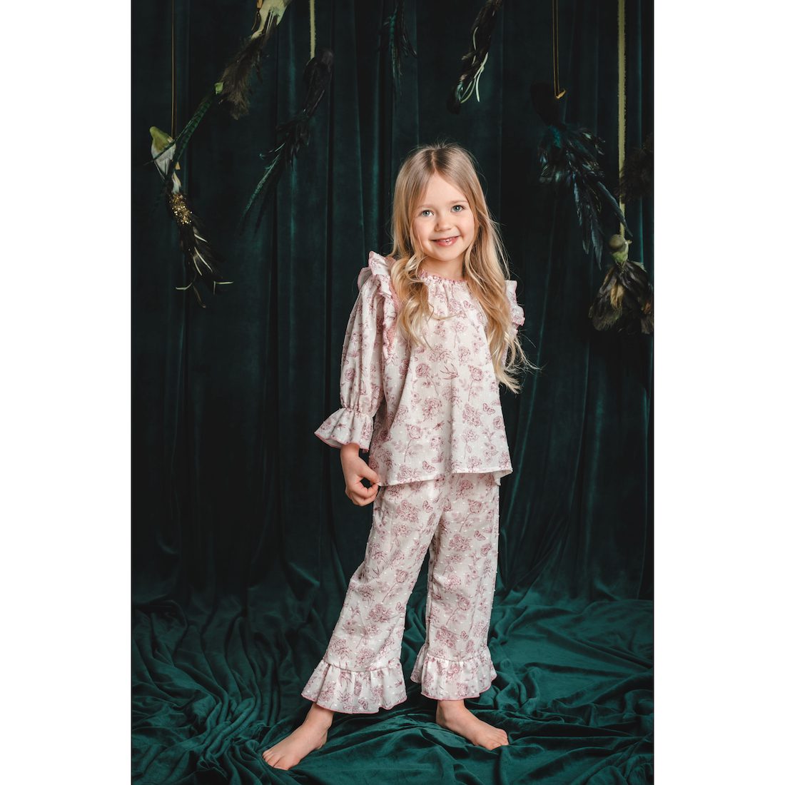 Nina Pyjama | Pink Print