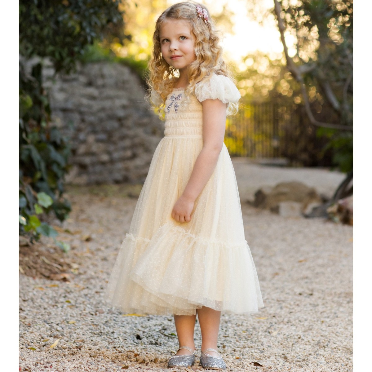 Clara Dress Champagne