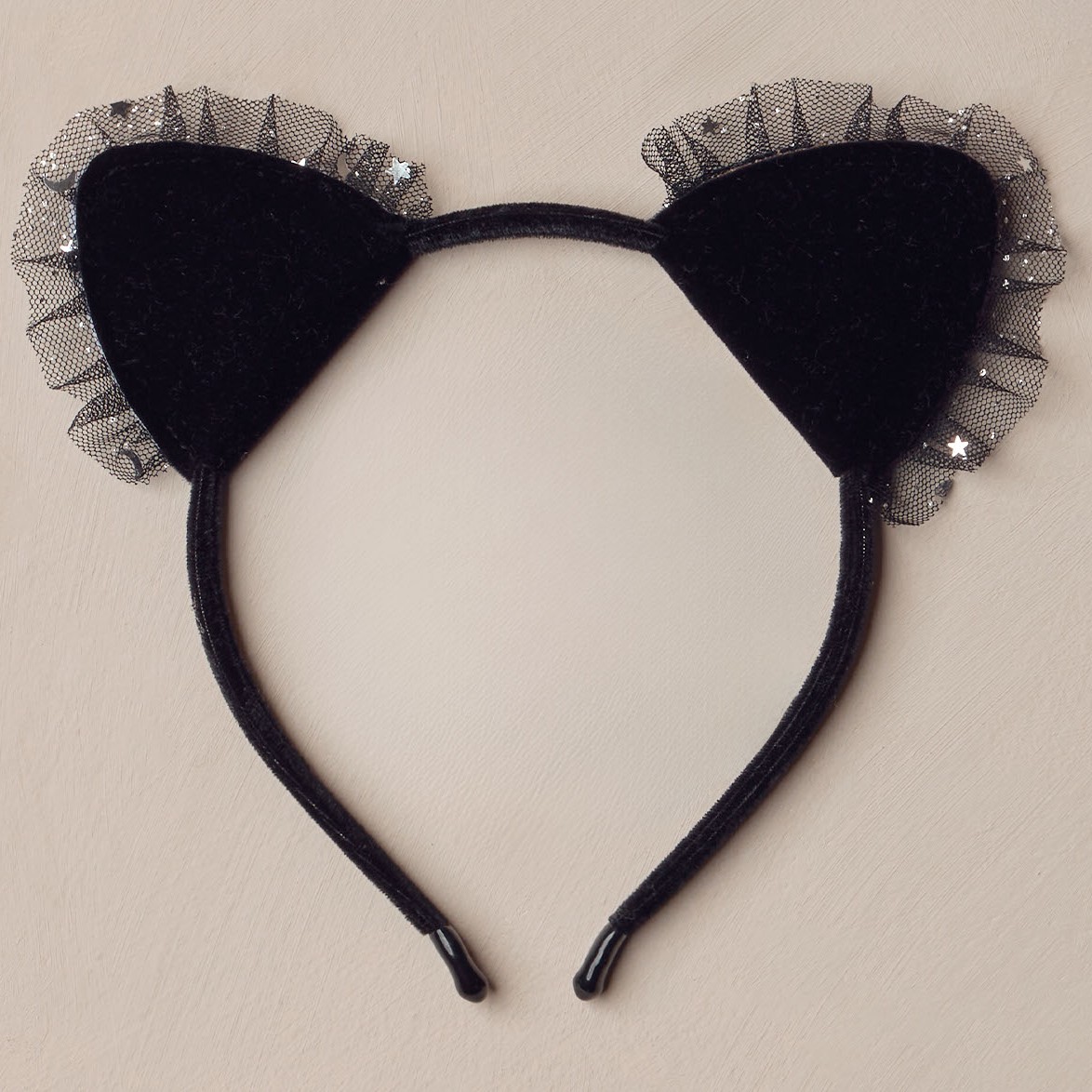 Cat Headband Black