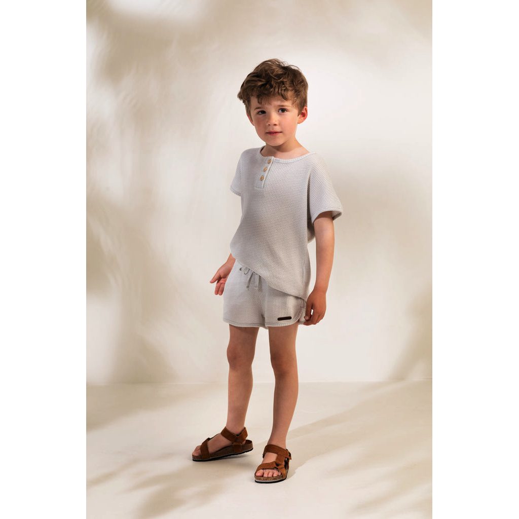 Tobo T-Shirt & Pil Shorts | Moonstone