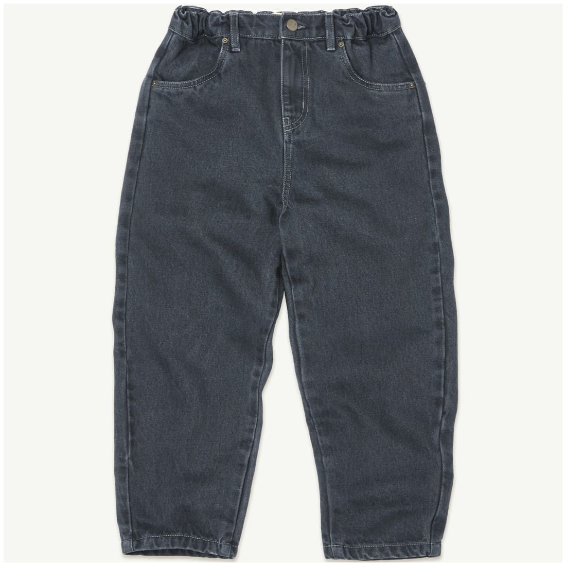 Tapered Jean | Faded Black