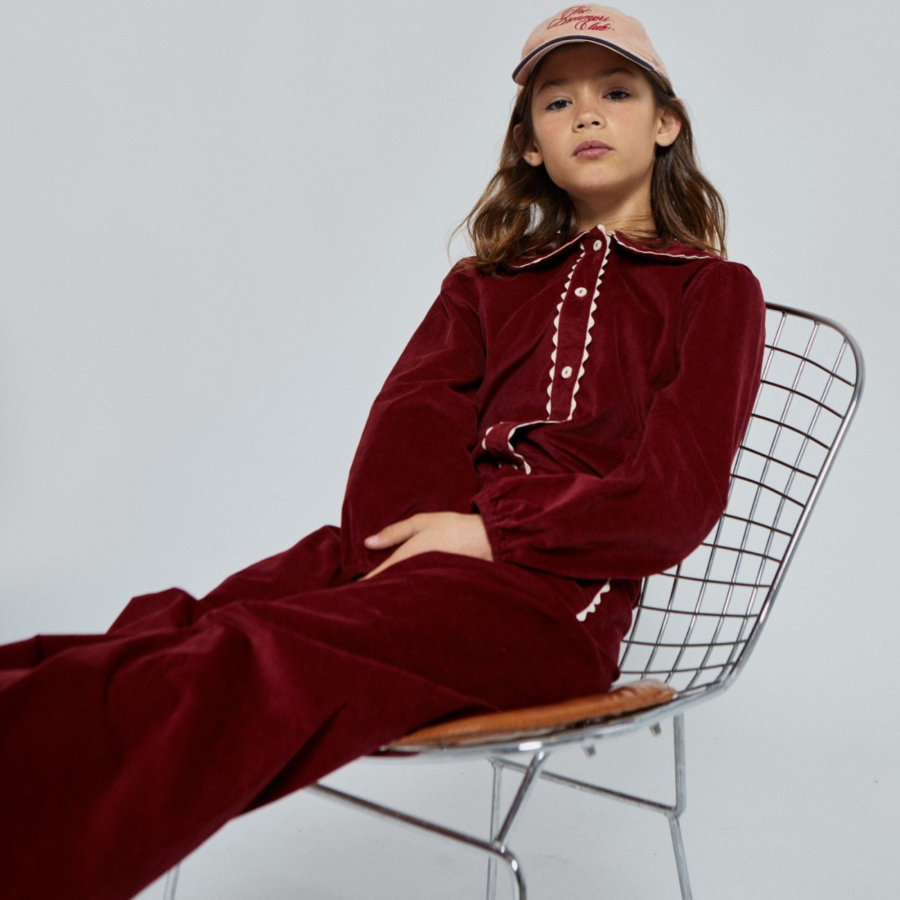 Emma Corduroy Pant Biking Red