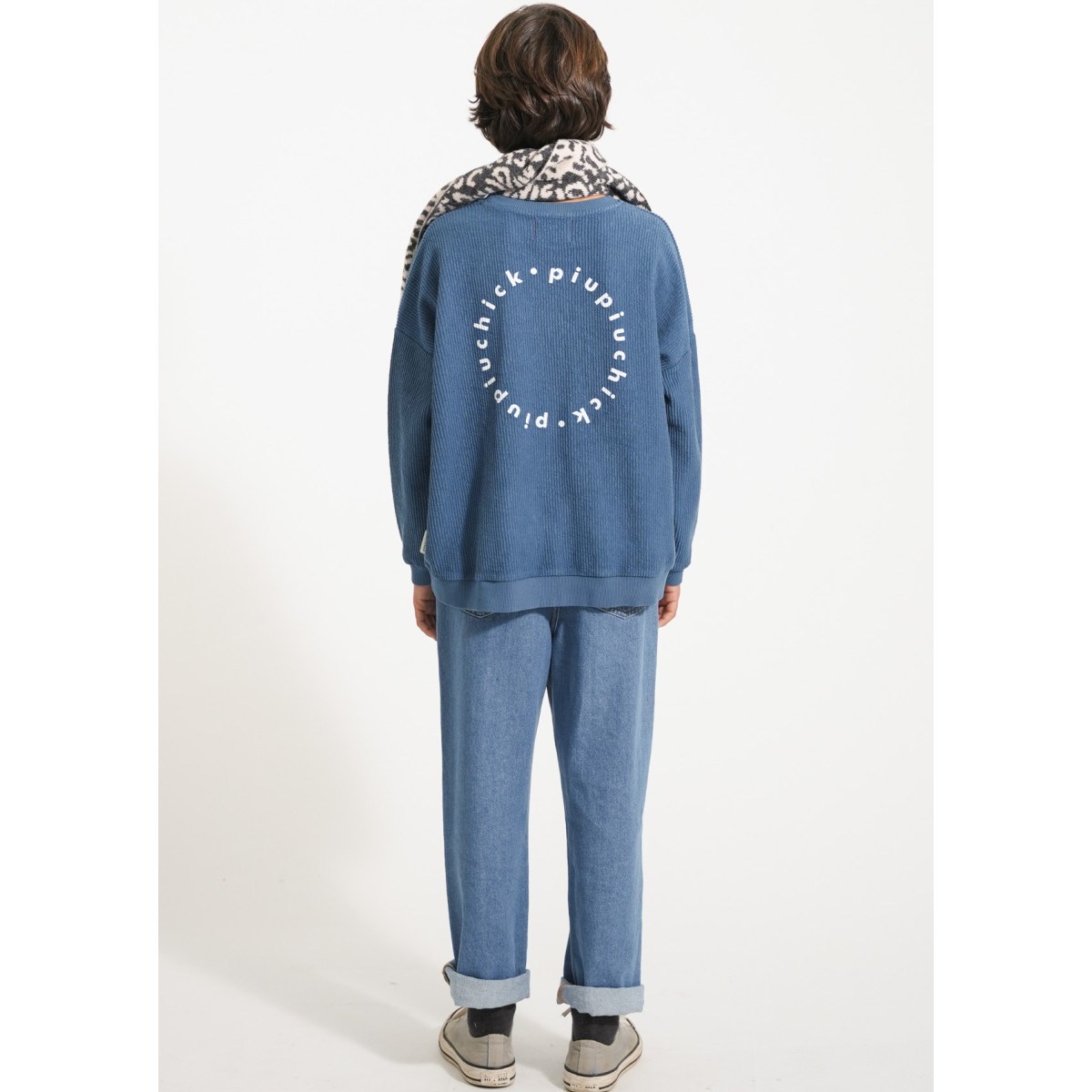 Logo sweatshirt Blue