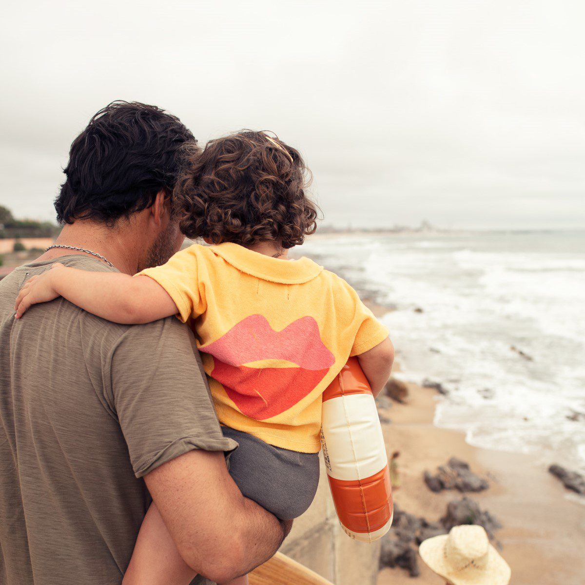 T-Shirt W/ Collar | Yellow with 