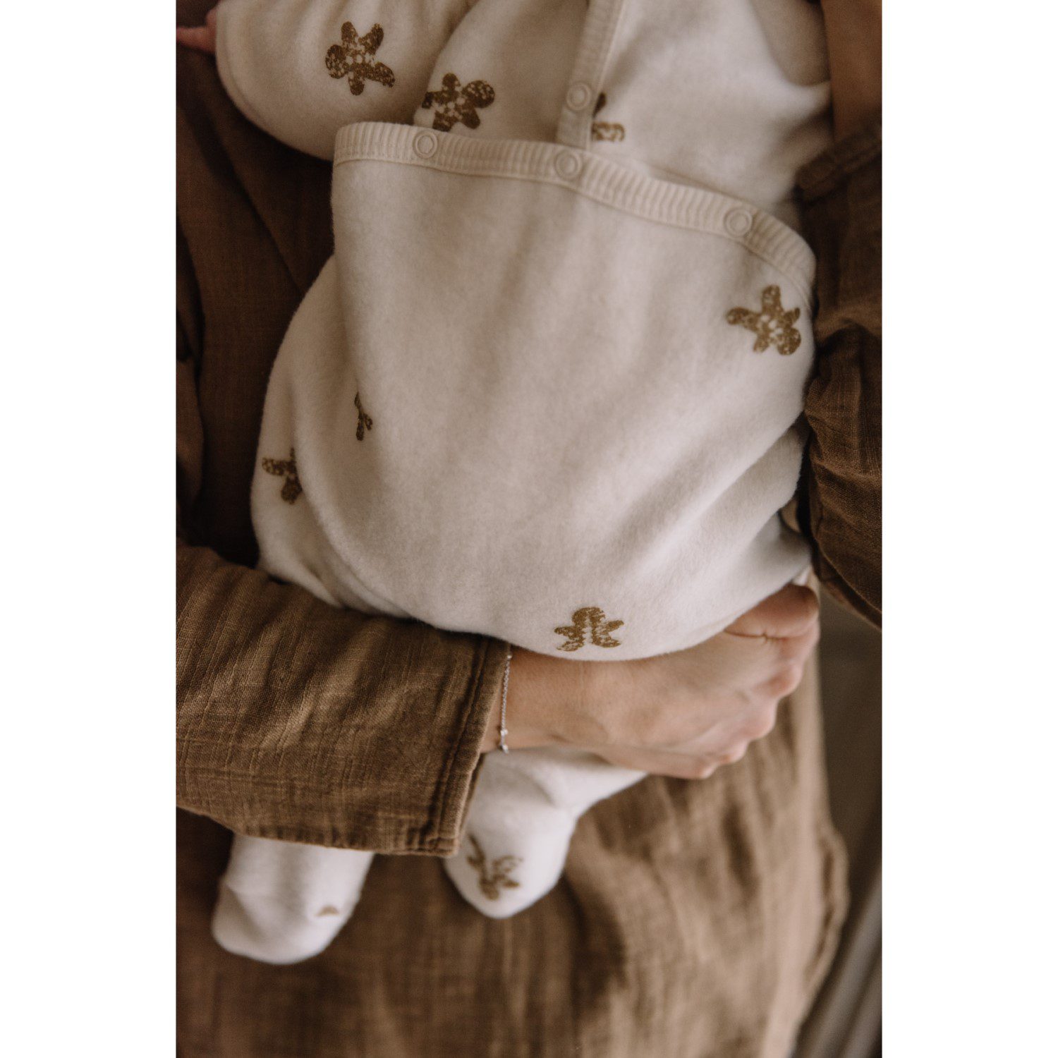 Chubby Pyjama | Ecru/Gingerbread