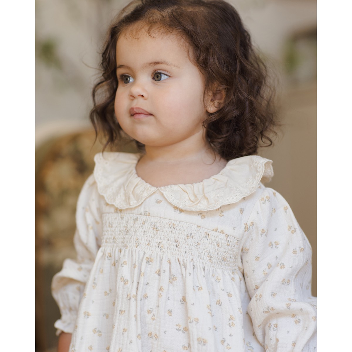 Callie Dress Golden Floral