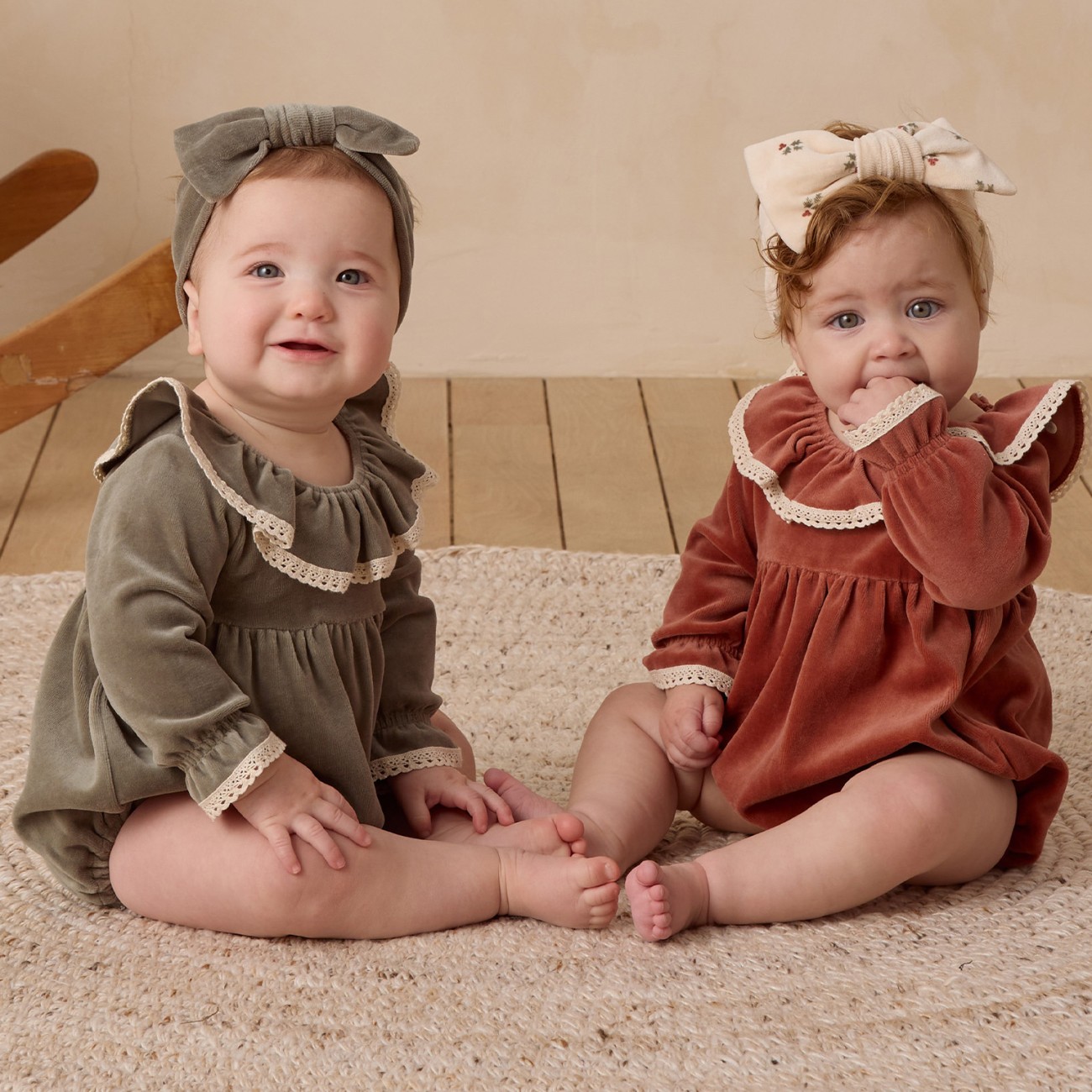 Wendy Romper Cranberry