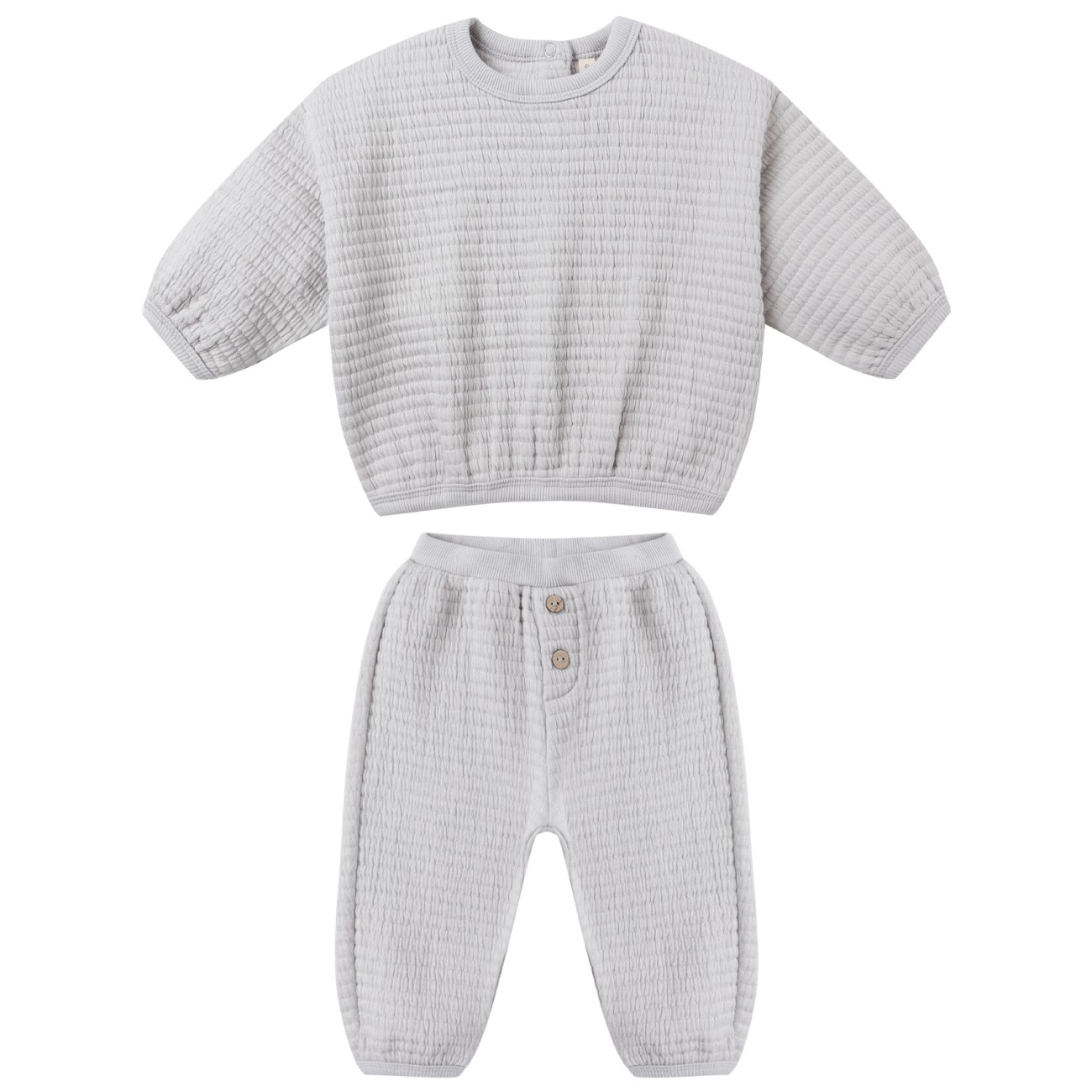 Textured Sweat Set Frost