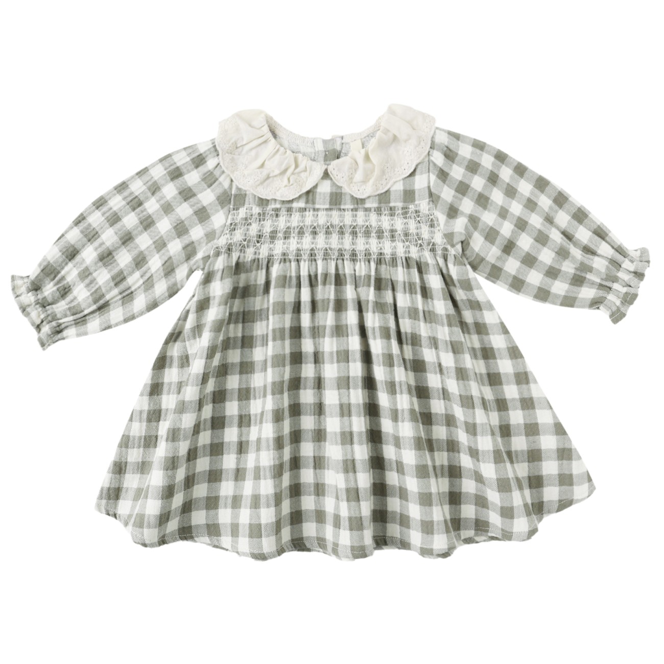 Callie Dress Forest Check