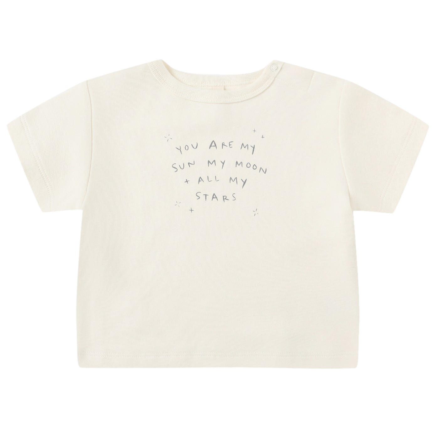 Boxy Tee Sun, Moon & Stars