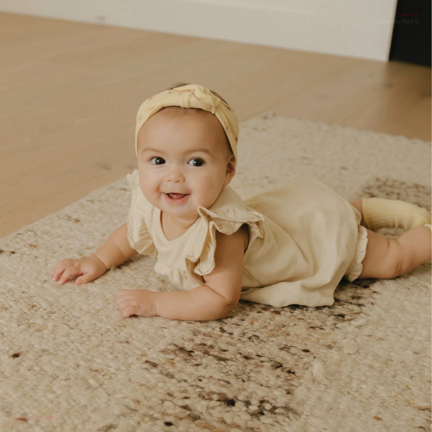 Flutter Dress + Bloomer | Natural