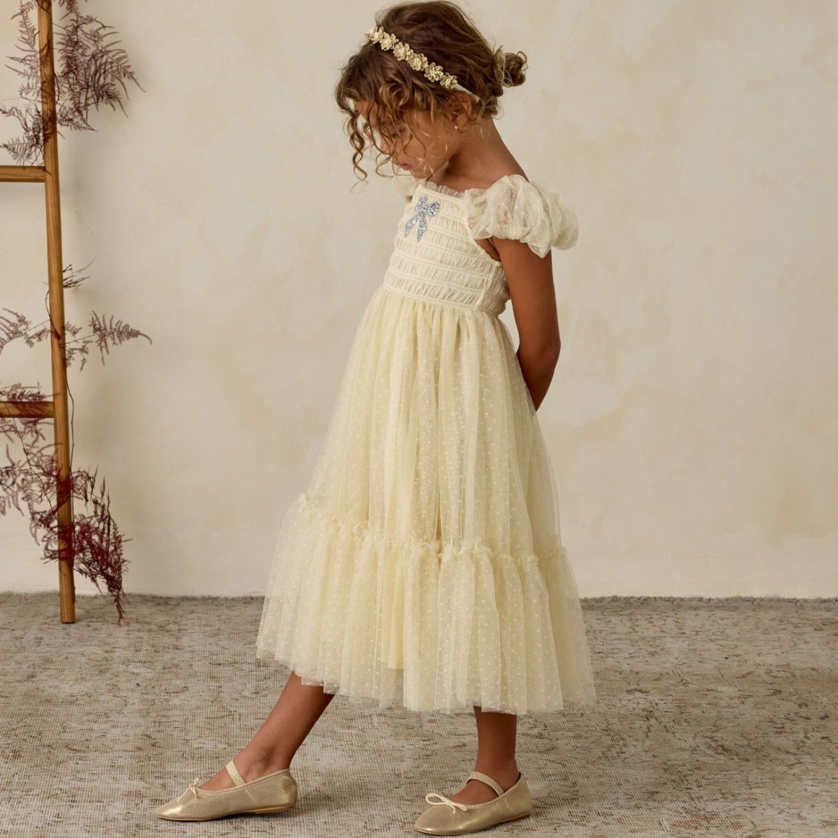 Clara Dress Champagne