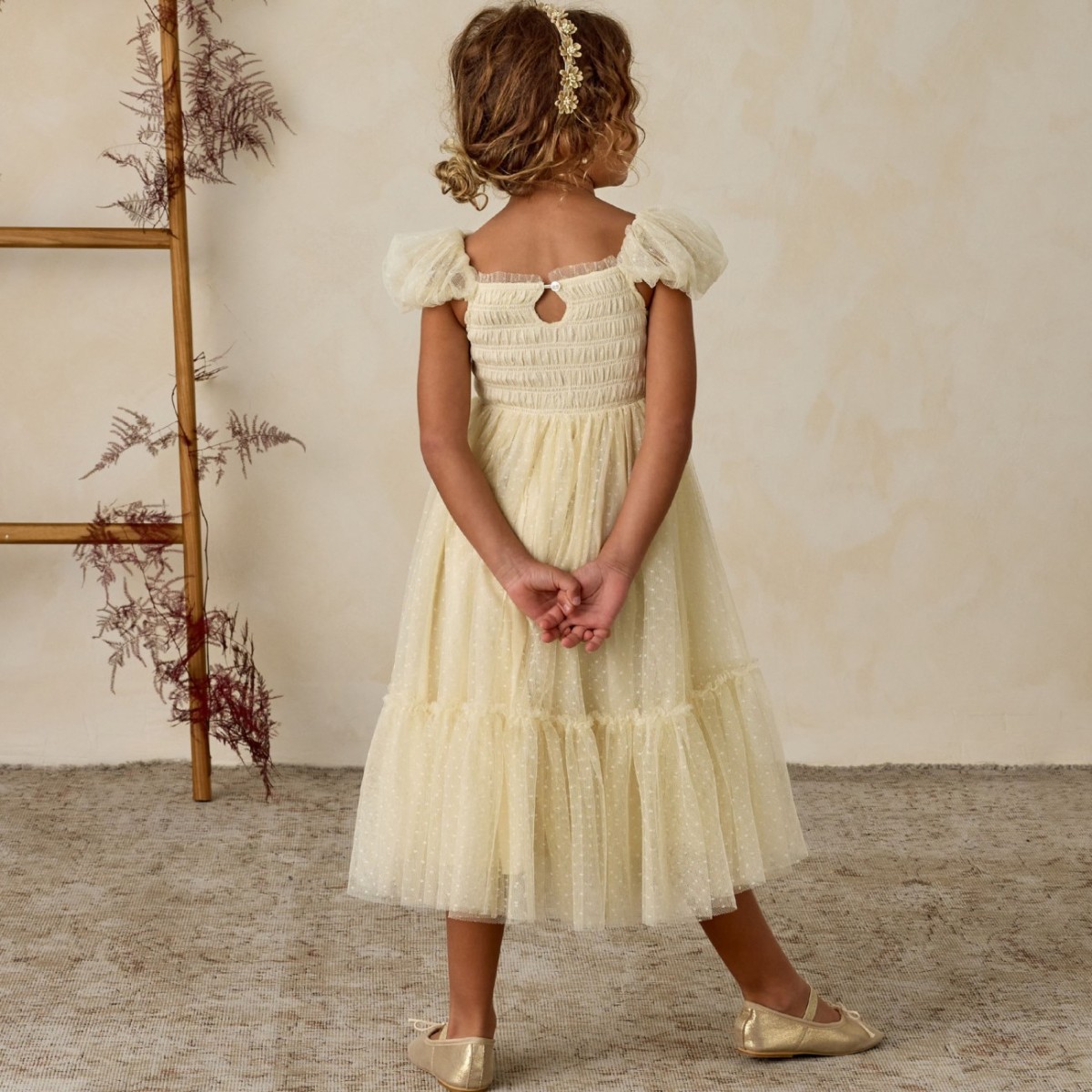 Clara Dress Champagne