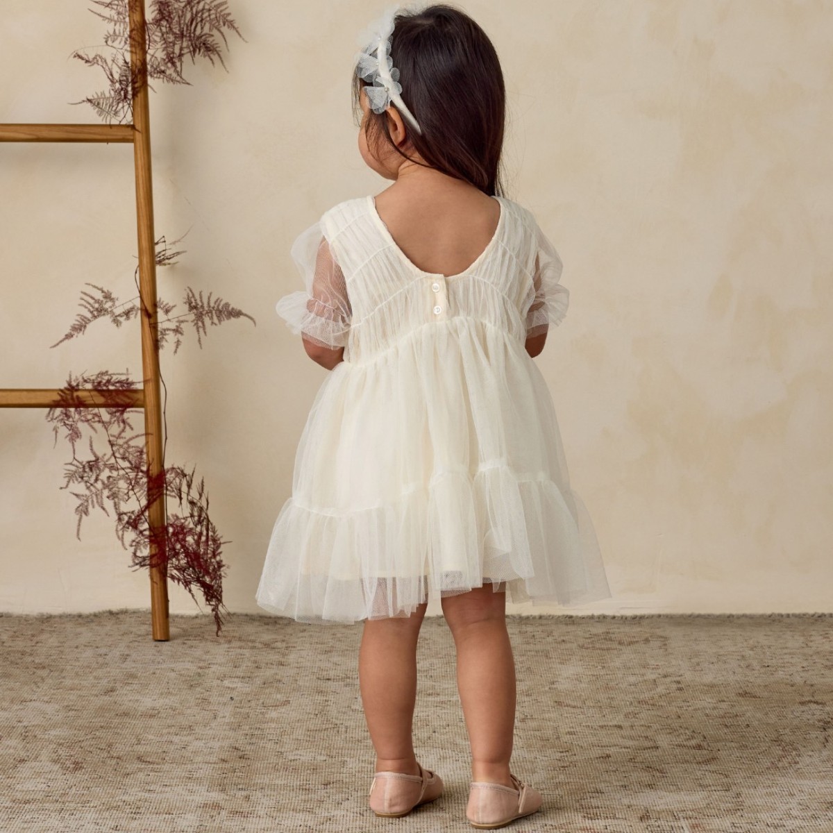 Coralie Dress Ivory