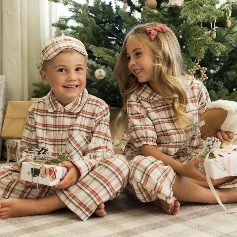 Ruffle Pajamas Holiday Flannel
