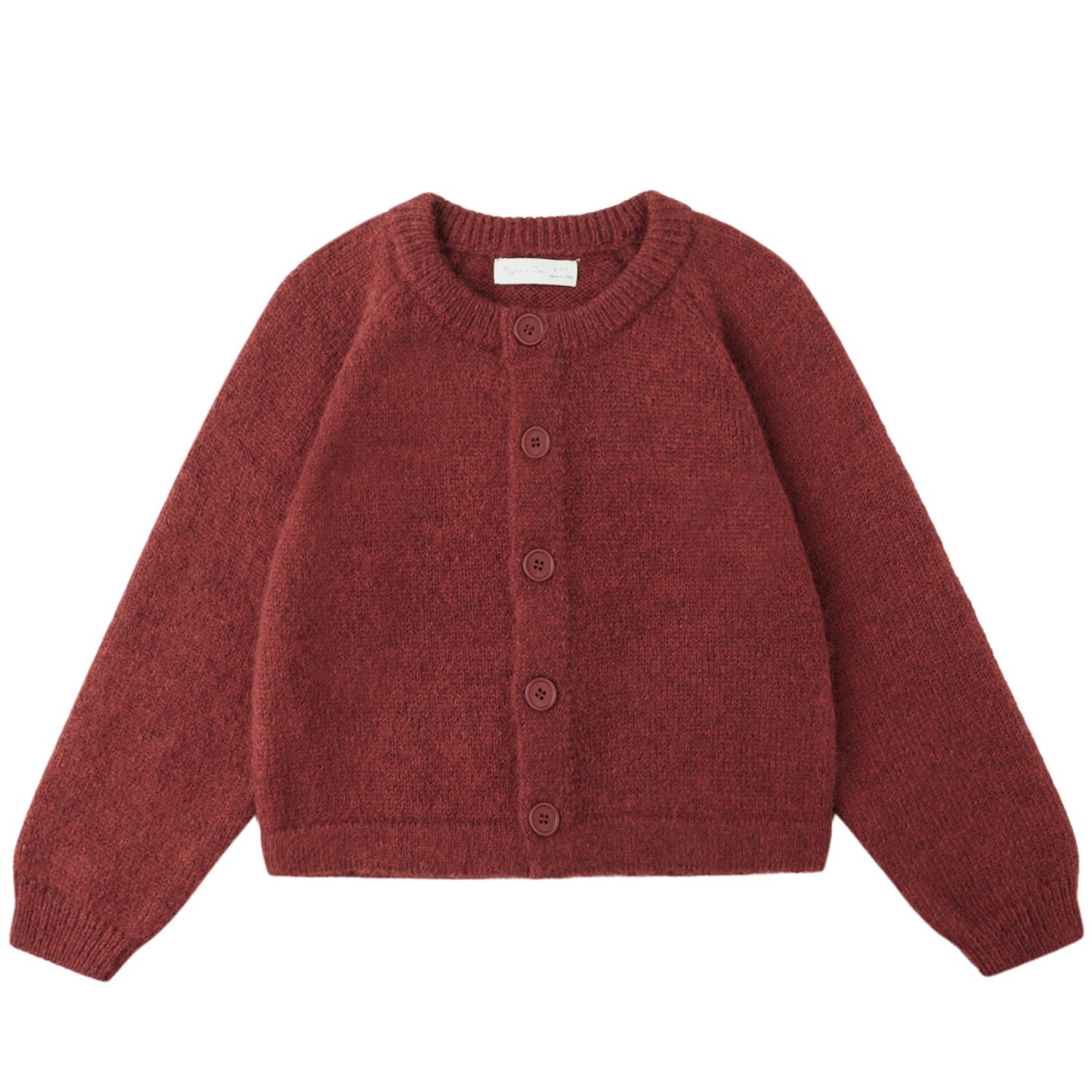 Fuzzy Cardigan Ruby