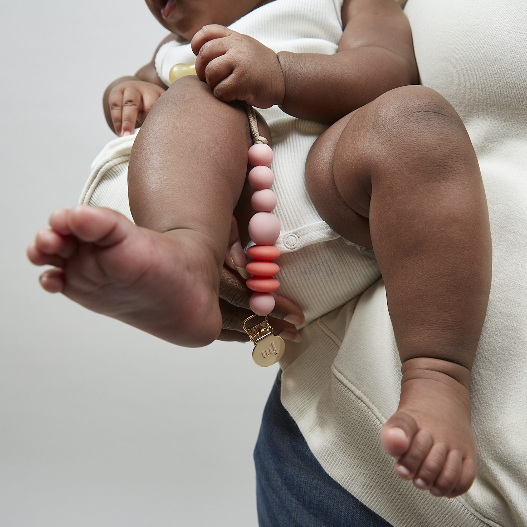 MINI Rose Pacifier Clip