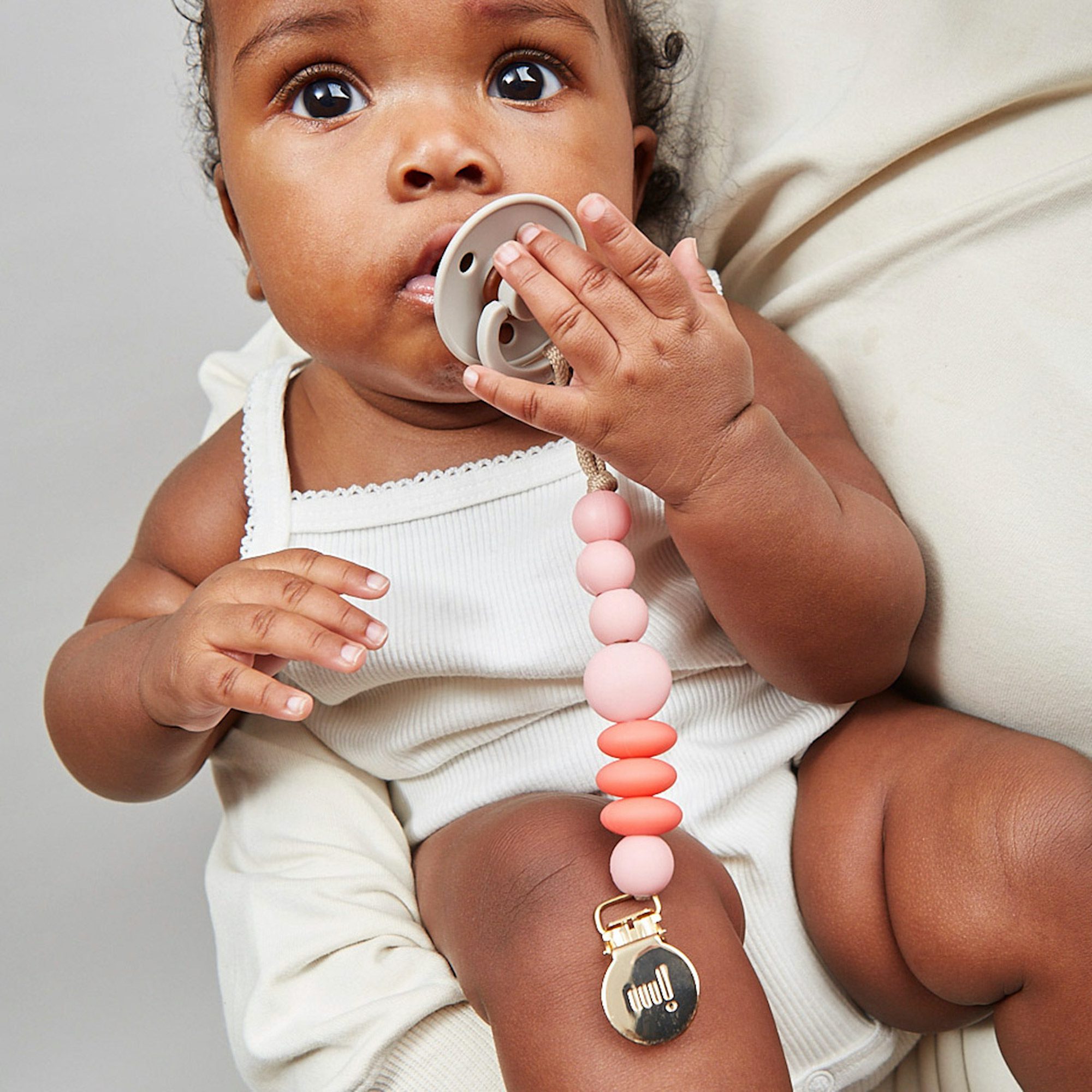 MINI Rose Pacifier Clip