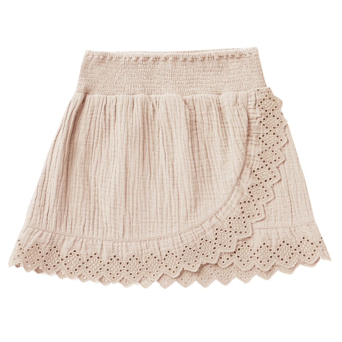 Ruffle Wrap Skirt | Shell