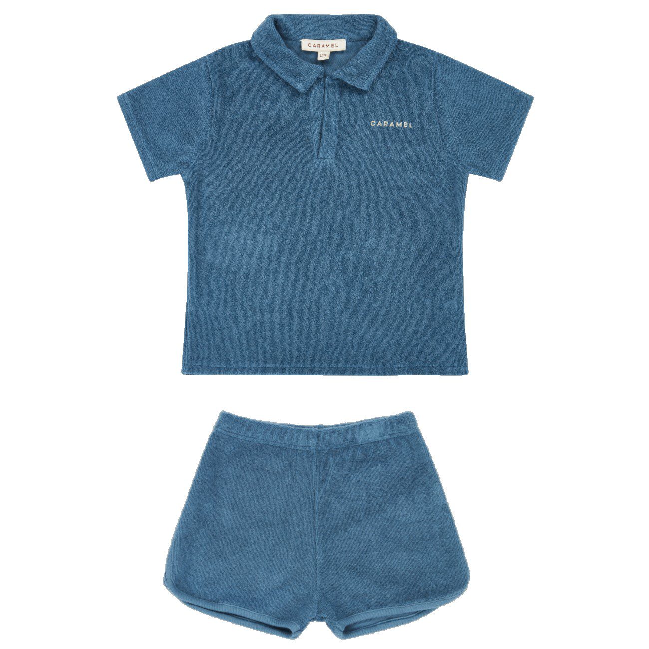 Betroot Top & Leek Short | Ocean Blue