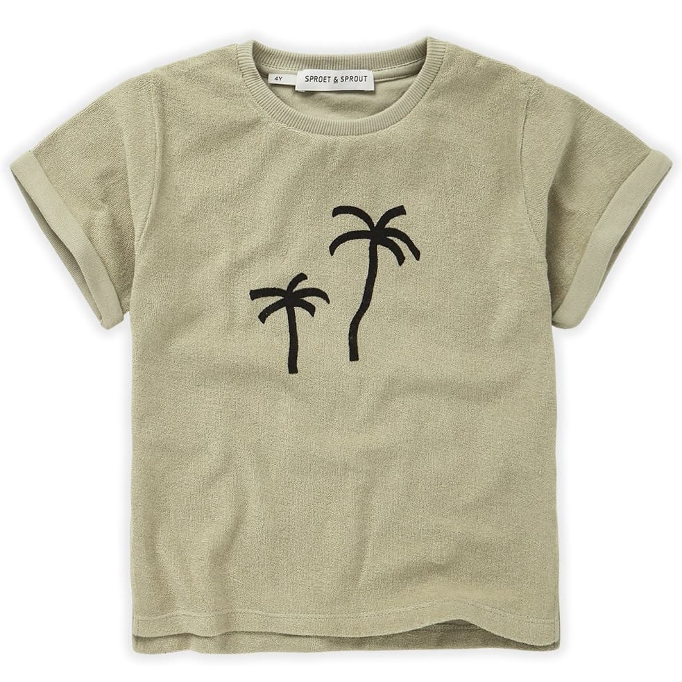 Terry Tshirt Palmtrees