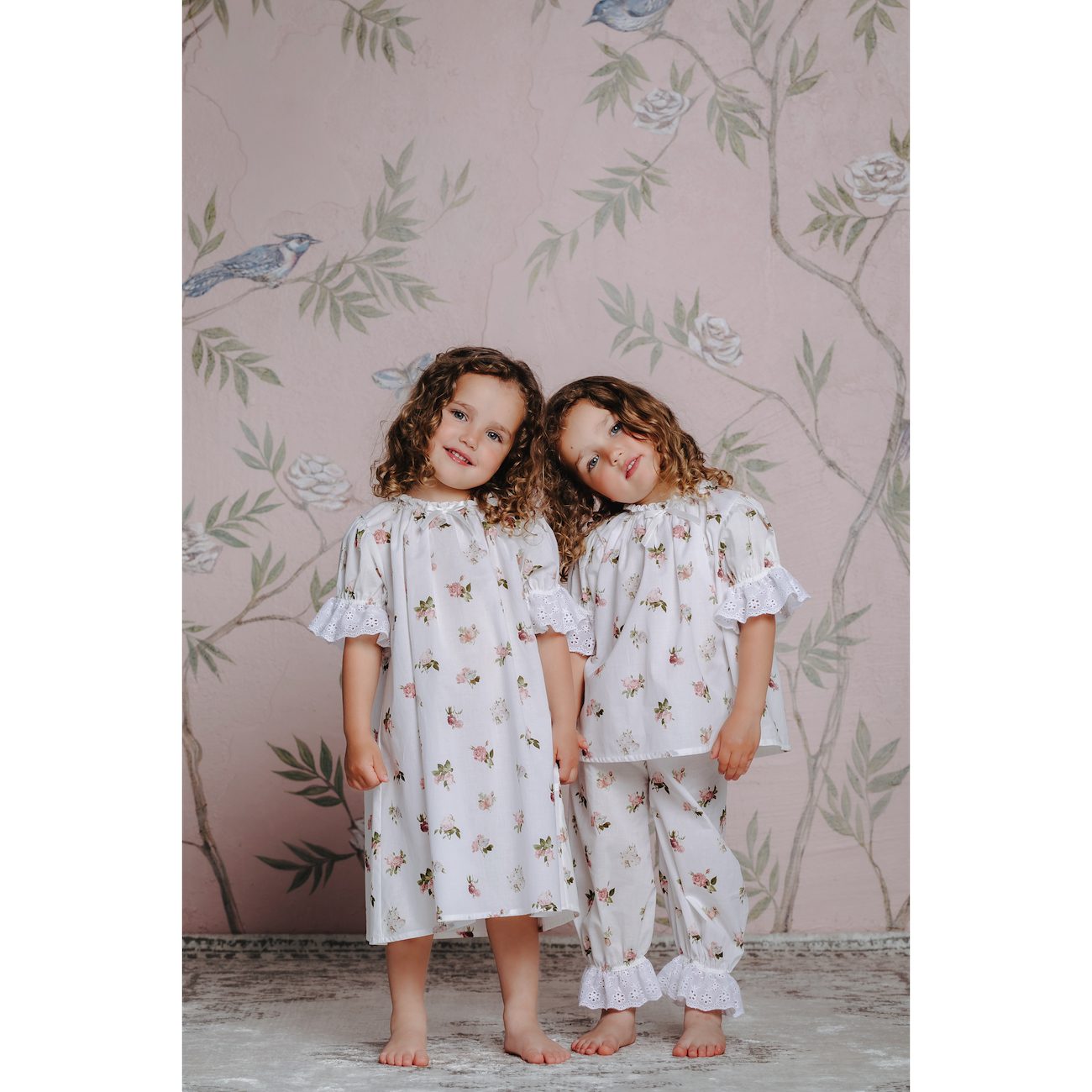 Vanessa Nightdress | Pink Roses