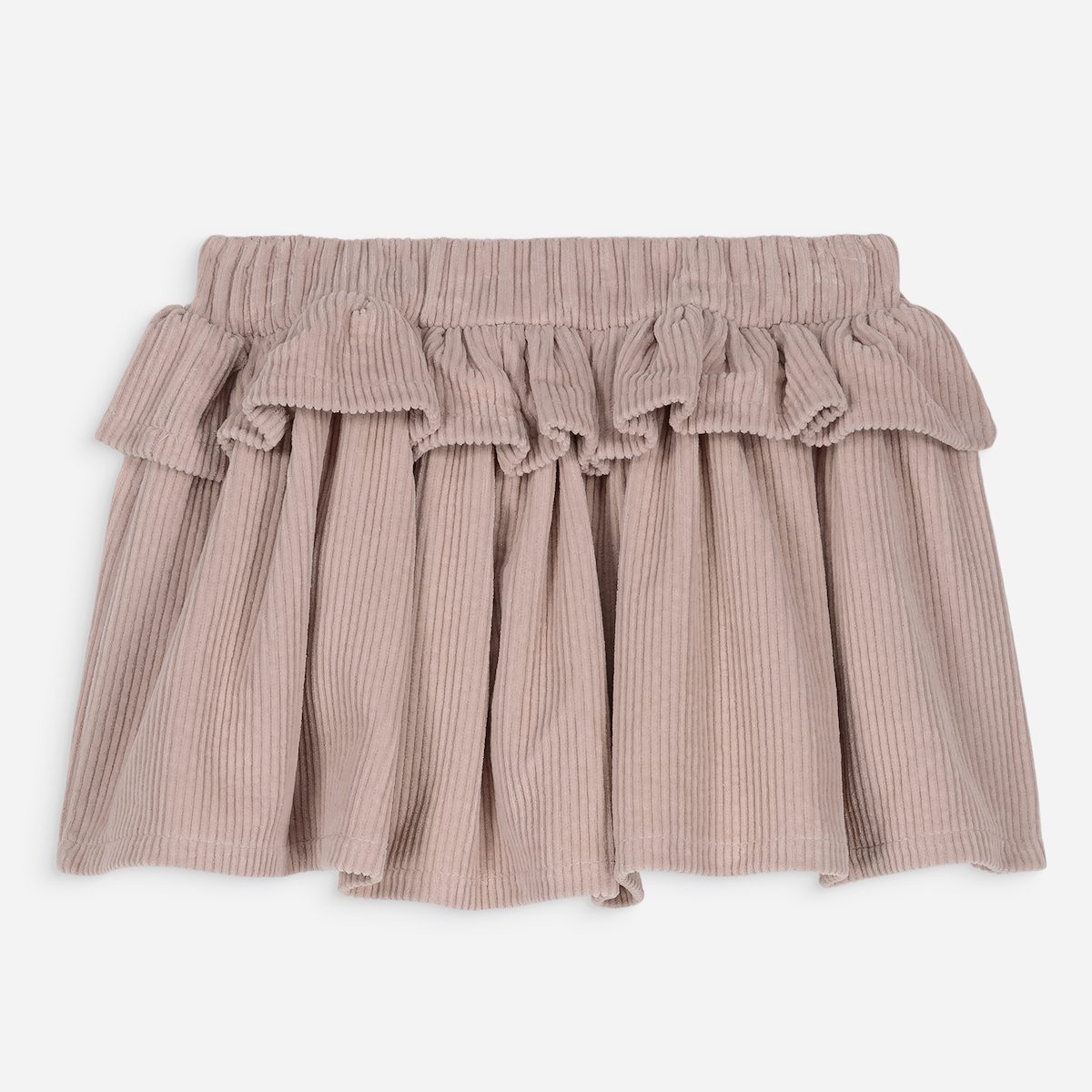 Jupe Serena Ribbed Velvet Sand